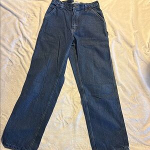 Carhartt 32x34 Blue Denim Jeans